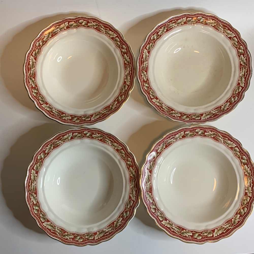 4-Grindley Oakland Maroon Bowls Marlborough England